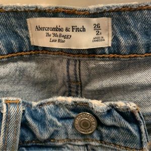 Abercrombie & Fitch low rise baggy jeans